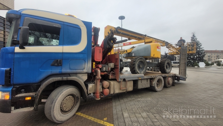 Krano - fiskaro paslaugos,krovinių pervežimas.