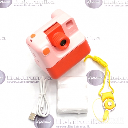744 Vaikiškas spausdinantis fotoaparatas Picocici Children Camera 1080P Print