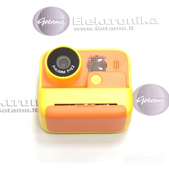 745 Vaikiškas spausdinantis fotoaparatas Picocici 1080P Pro Print