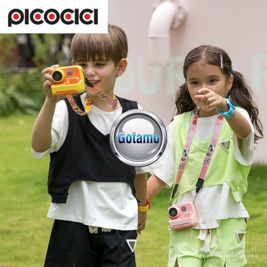 745 Vaikiškas spausdinantis fotoaparatas Picocici 1080P Pro Print