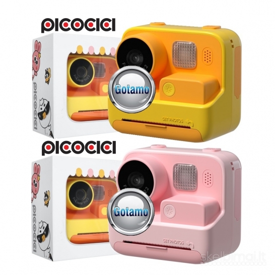 745 Vaikiškas spausdinantis fotoaparatas Picocici 1080P Pro Print
