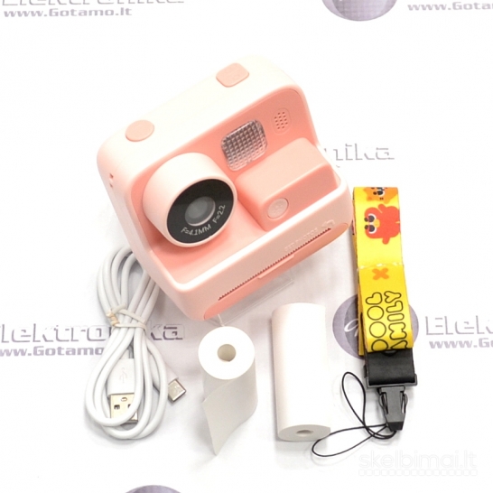 745 Vaikiškas spausdinantis fotoaparatas Picocici 1080P Pro Print