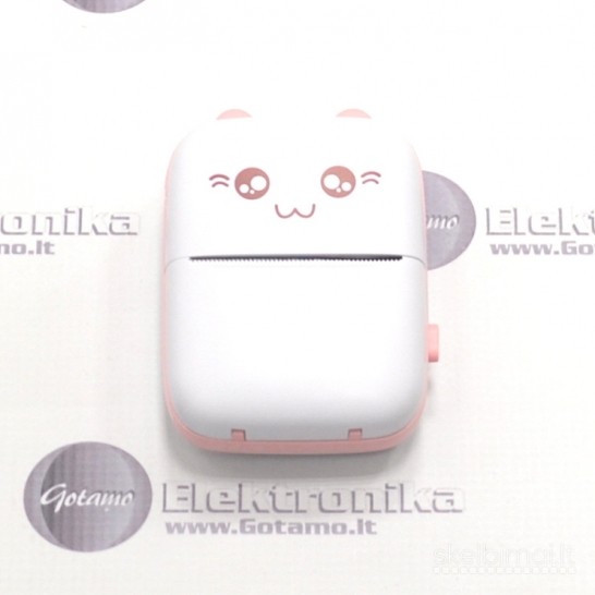 746 Žaismingas nešiojamas termo spausdintuvas FunCat (Bluetooth)