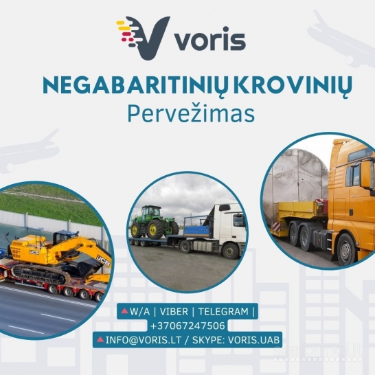 Saugus krovinio transportas dedikuotu transportu 