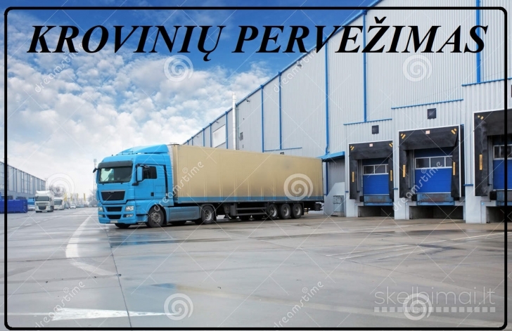 Saugus krovinio transportas dedikuotu transportu 