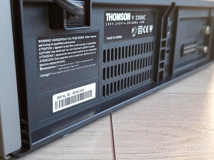 Thomson V2300 vaizdo grotuvas (VHS)