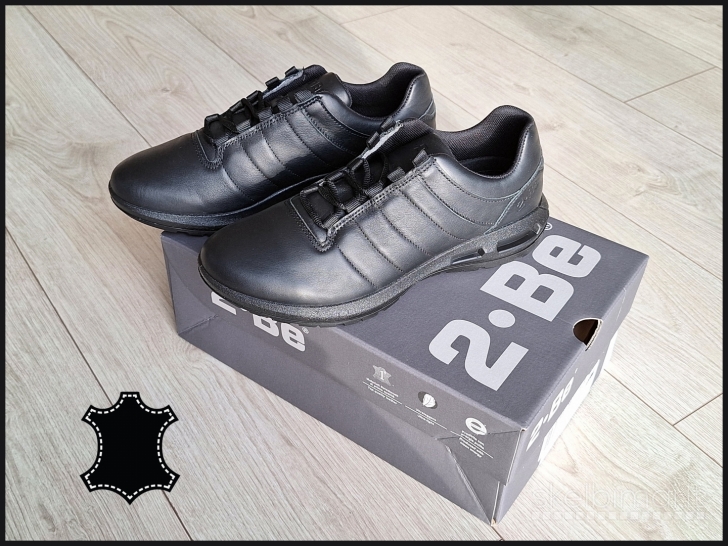 Nauji odiniai vyriški pusbačiai 2-Be 42 dydis