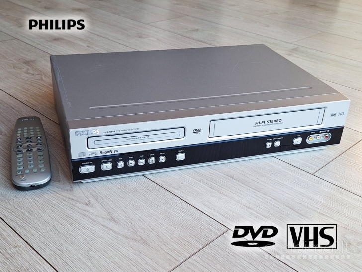 Philips DVD755VR – DVD ir VHS (VCR) HiFi grotuvas