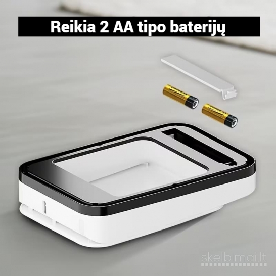 Automatinė jutiklinė šiukšliadėžė 11L – belaidė, juodos spalvos 