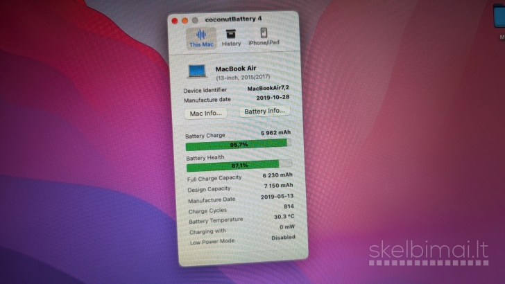 MacBook Air 2017 / i5 / 128gb / 8gb RAM