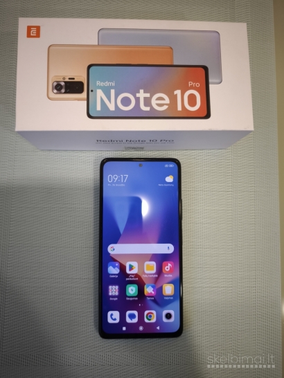 Telefonas Redmi Note 10 Pro 6/128GB Onyx Gray