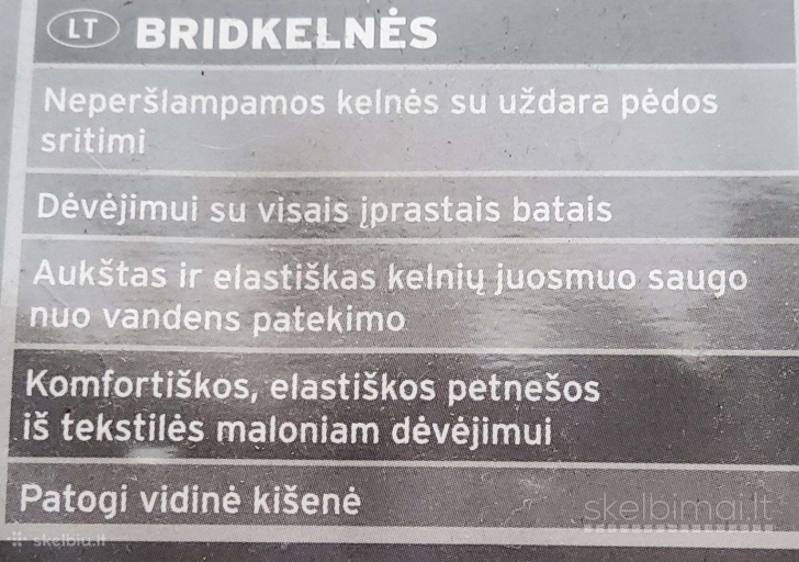 Bridkelnės