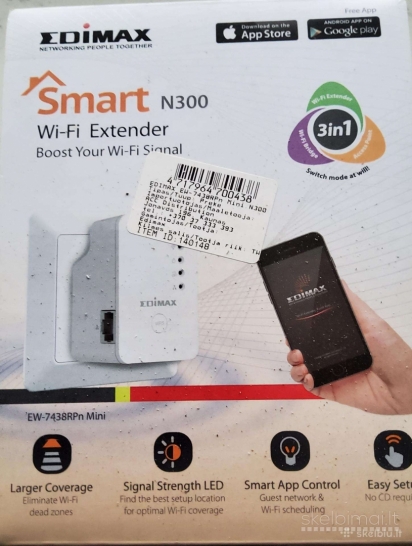 Wi-fi signalo stiprintuvas