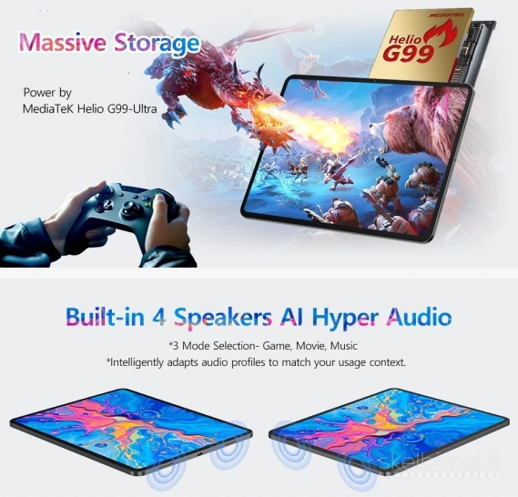 NAUJAS! TECLAST 4K UHD TAB PC11.0"COLIŲ-HELIO G99 Ultra-5G-2SIM-GPS