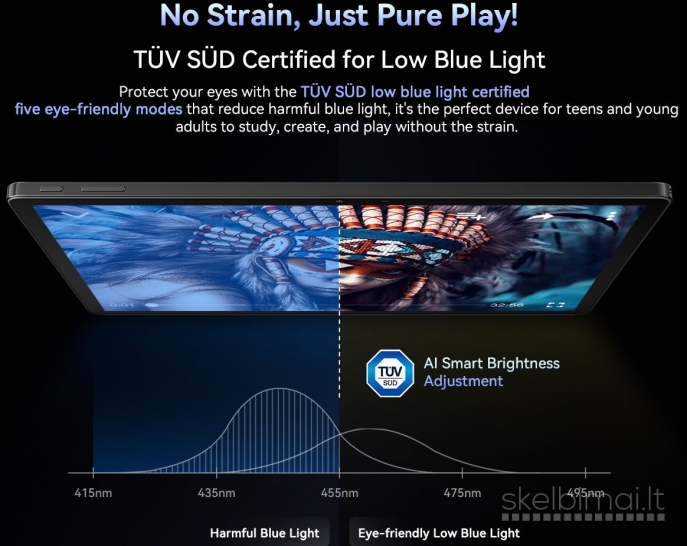 NAUJAS! BLACKVIEW TAB PC 4K UHD 11.0"COLIŲ+SNAPDRAGON 8+5G+2SIM+GPS