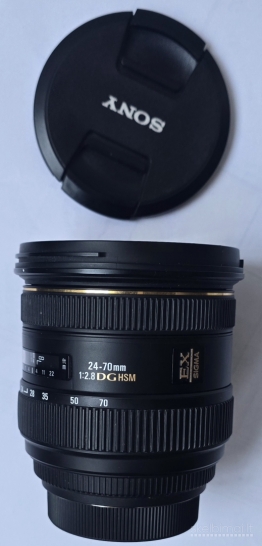 Objektyvas Sigma Sony AF 24-70mm f/2.8 IF EX DG HSM Ø82