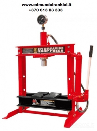 HIDRAULINIAI PRESAI – DIRBTUVĖMS IR GARAŽAMS | EDMUNDO ĮRANKIAI