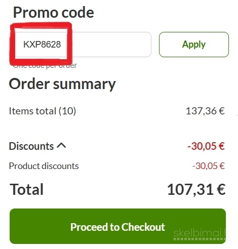iHerb.com 5-15% nuolaidos kodas KXP8628