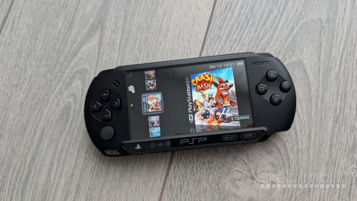 Atrištas PSP Street E-1004 32gb + 55 žaidimai