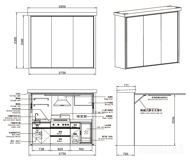 Išmani lauko virtuvė  – Premium klasės sprendimas jūsų kiemui