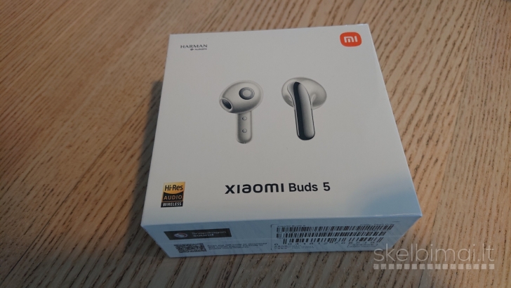 Xiaomi BUDS 5 Ausinės, Titan Grey, naujos