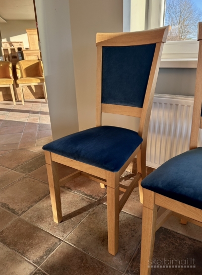 IŠPARDAVIMAS ąžuolo masyvo kėdės