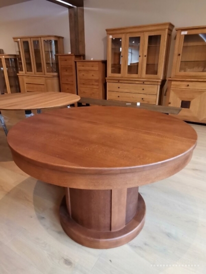 ĄŽUOLINIAI STALAI, STALIUKAI - IŠPARDAVIMAS