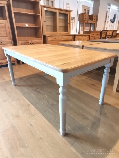 ĄŽUOLINIAI STALAI, STALIUKAI - IŠPARDAVIMAS