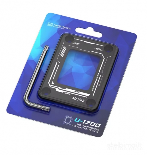 CPU LGA1700 / AM5 apsauginiai rėmeliai, juoda sp.