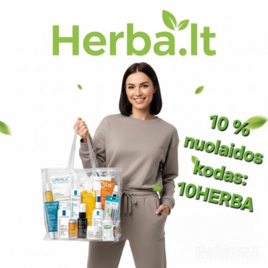 10HERBA 10% daugkartinis nuolaidos kodas WWW.HERBA.LT