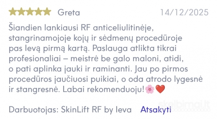 Kūno formavimo ir stangrinimo procedūros MAŽESNĖMIS KAINOMIS KAUNE!!!