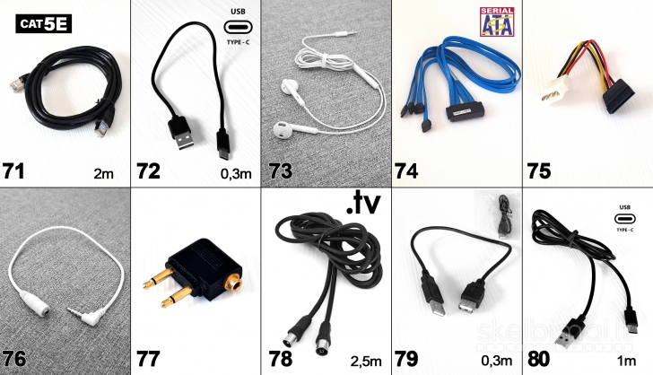 Scart aux tulpės svideo usb hdmi utp rca