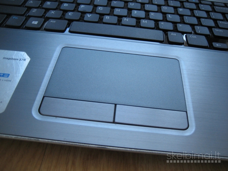 DELL 17R i7/ 16GB/ 2GB Radeon/ 256GB/ nauja bateri