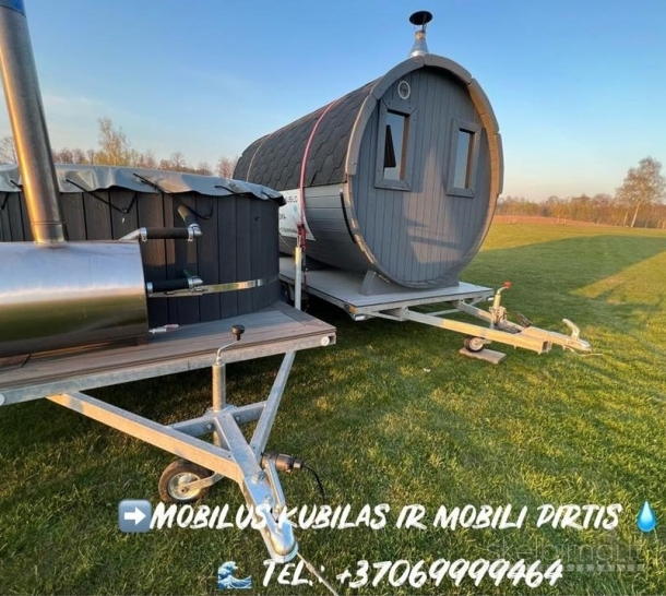 NUO 2026 SAUSIO 2d. NUOMAI Mobili pirtis ir kubilas +37069999464