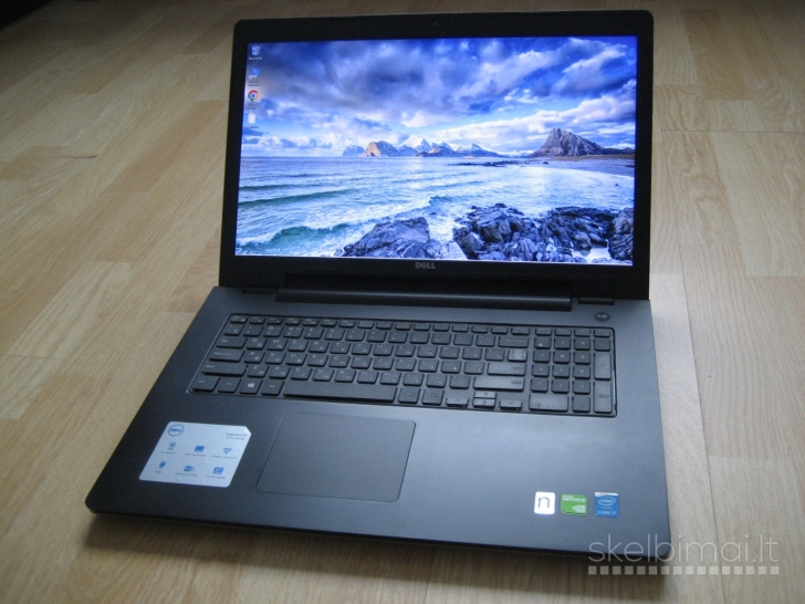 DELL 5748 17.3/ i7/ 8GB/ 2GB Nvidia/ nauja baterij