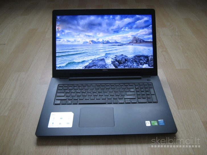 DELL 5748 17.3/ i7/ 8GB/ 2GB Nvidia/ nauja baterij