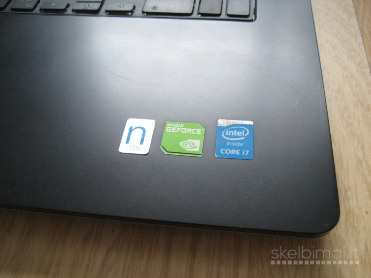 DELL 5748 17.3/ i7/ 8GB/ 2GB Nvidia/ nauja baterij