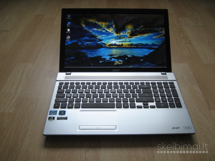 ACER V3-571G i5/ 240GB/ 1GB Nvidia/ nauja baterija