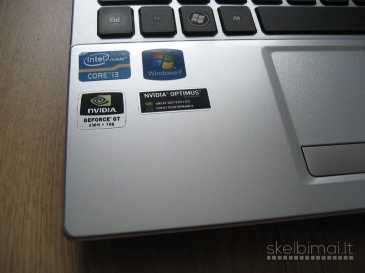 ACER V3-571G i5/ 240GB/ 1GB Nvidia/ nauja baterija