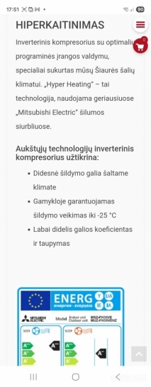 Šilumos siurblys oras-oras