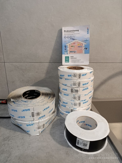 Parduodu Statybines lipnias juostas SIGA