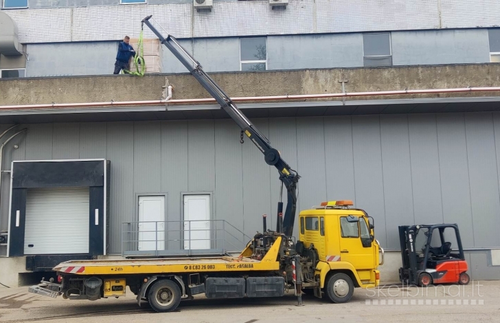 Krano - fiskaro paslaugos,krovinių pervežimas.