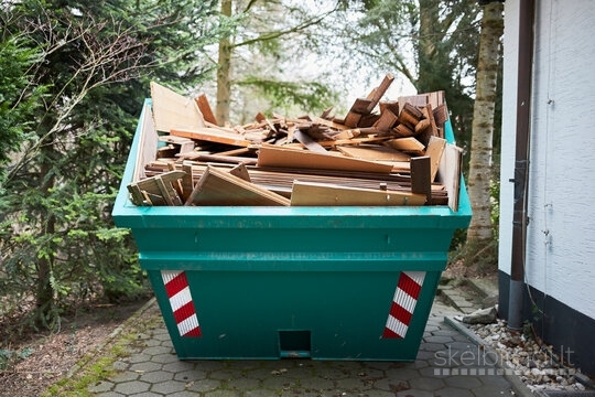 Konteinerių nuoma šiukšlėms Ukmergė +370 686 34440