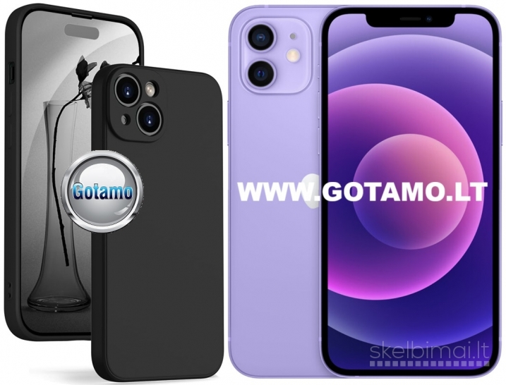 749 B-Soft Plus dėklas nugarėlė Apple iPhone 12 WWW.GOTAMO.LT