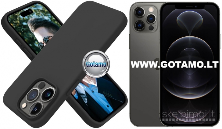 750 B-Soft dėklai nugarėlės Apple iPhone 12 / 12 Pro WWW.GOTAMO.LT