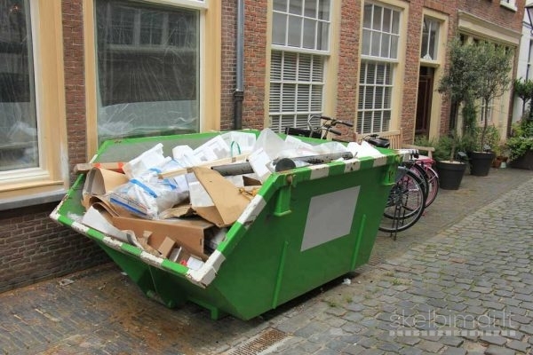 Konteinerių nuoma šiukšlėms Molėtai +370 686 34440