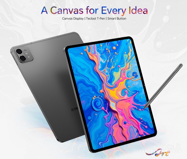 NAUJAS! TECLAST 4K UHD TAB PC11.0"COLIŲ-HELIO G99 Ultra-5G-2SIM-GPS