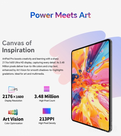 NAUJAS! TECLAST 4K UHD TAB PC11.0"COLIŲ-HELIO G99 Ultra-5G-2SIM-GPS