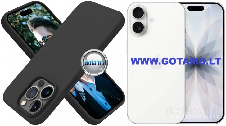 751 B-Soft dėklai nugarėlės Apple iPhone 17 WWW.GOTAMO.LT