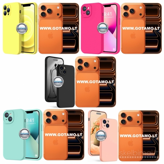 754 B-Soft Plus dėklai nugarėlės Apple iPhone 17 Pro WWW.GOTAMO.LT